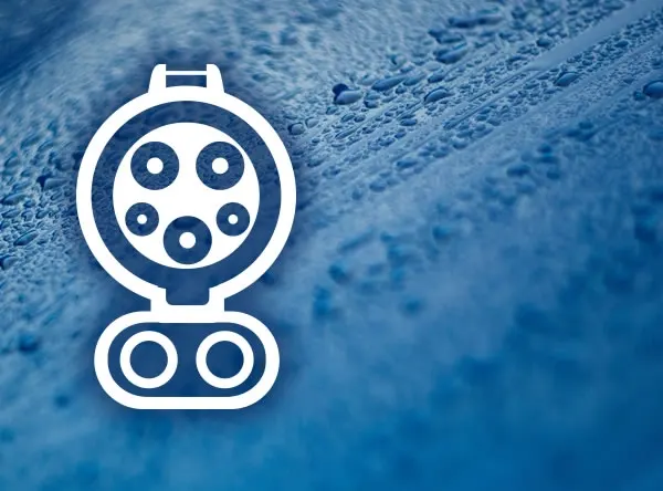 An image of a Type 1 CCS socket/connector