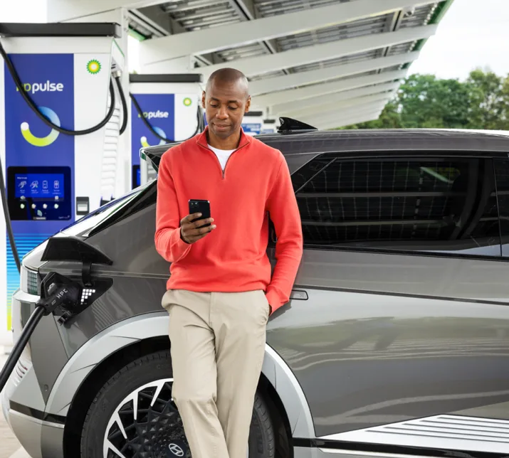 Phone with BP Pulse app (illustration)