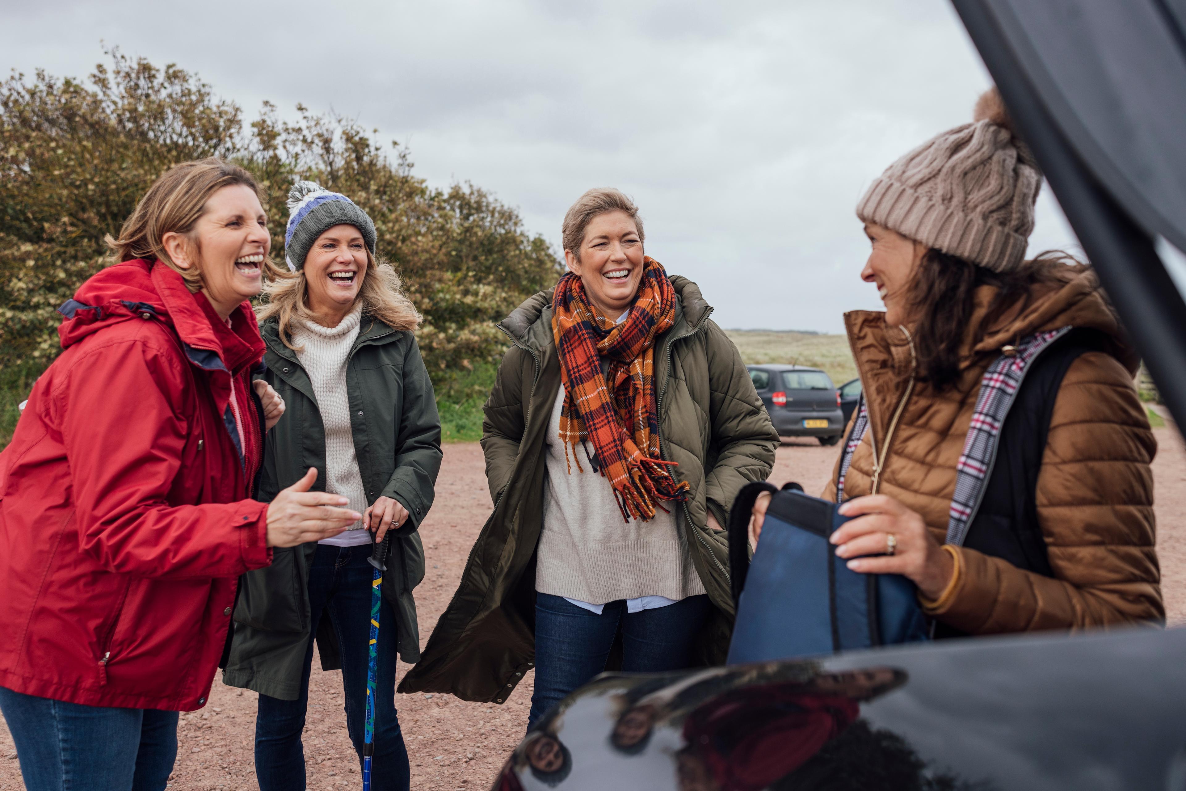 People are planning for the ride