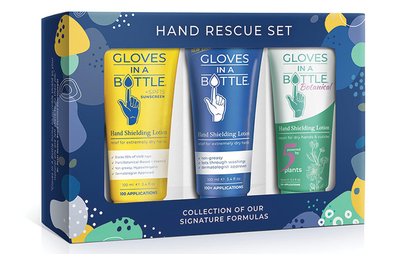 Gloves in a Bottle Hand Rescue Set