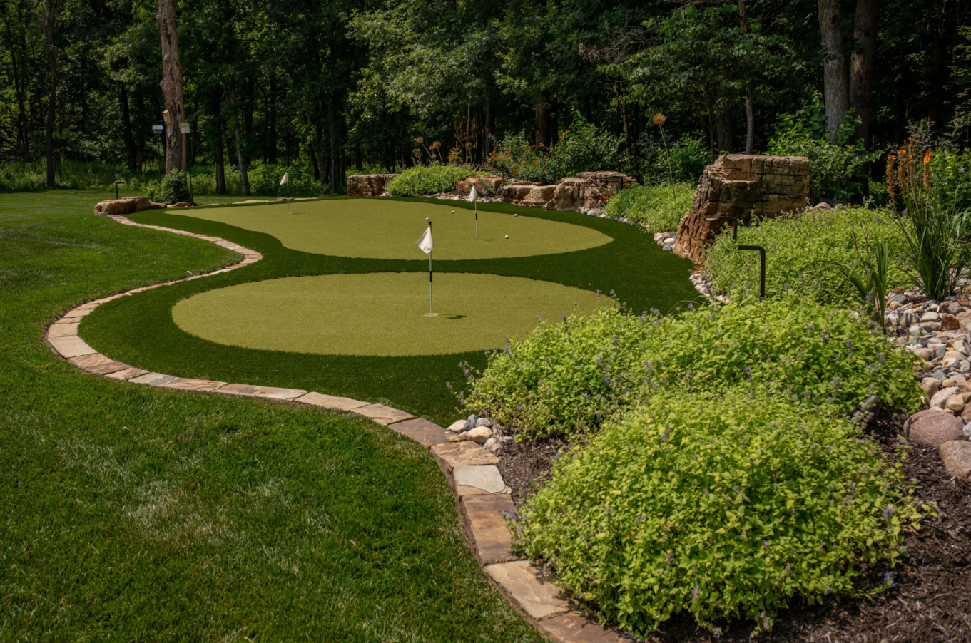 RLM inc - Custom Lawn Project: RLM, Inc. custom lawn project.