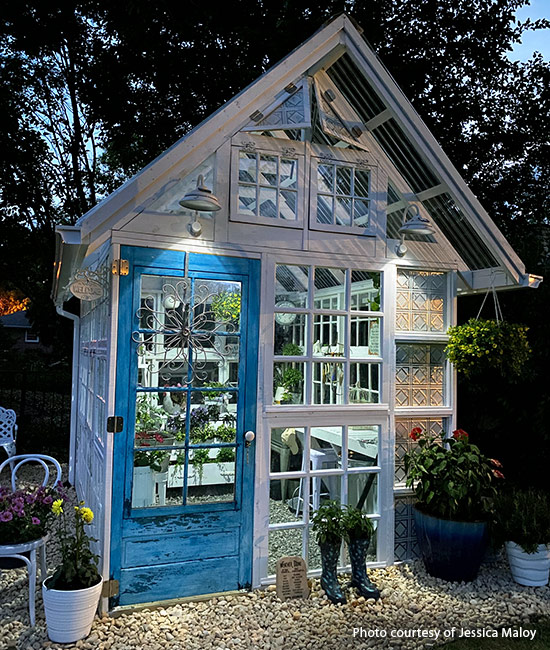 Quarantine projects Window Garden Shed