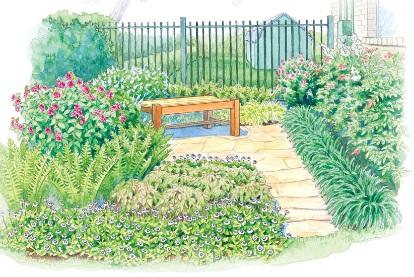 A Shade Garden Makeover Garden Gate