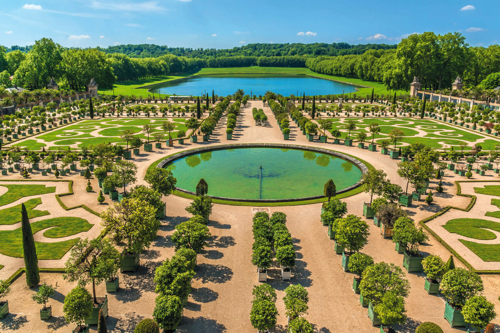 The gardens at the Palace of Versailles © Shutterstock