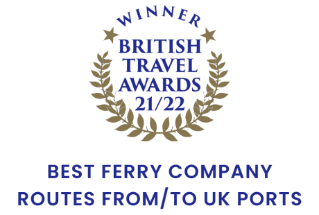 British Travel Awards Winner - Best Ferry Company To/From UK Ports