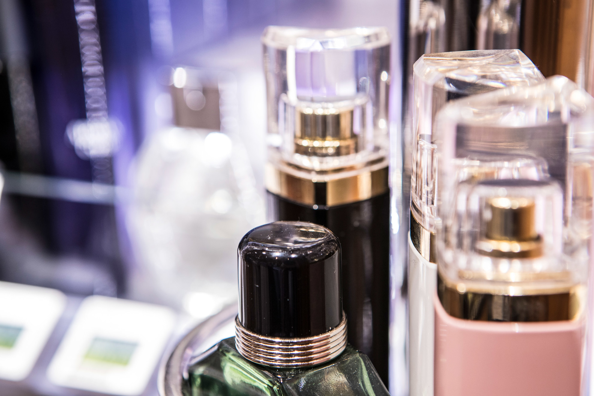 Perfumes & cosmetics - duty free shopping
