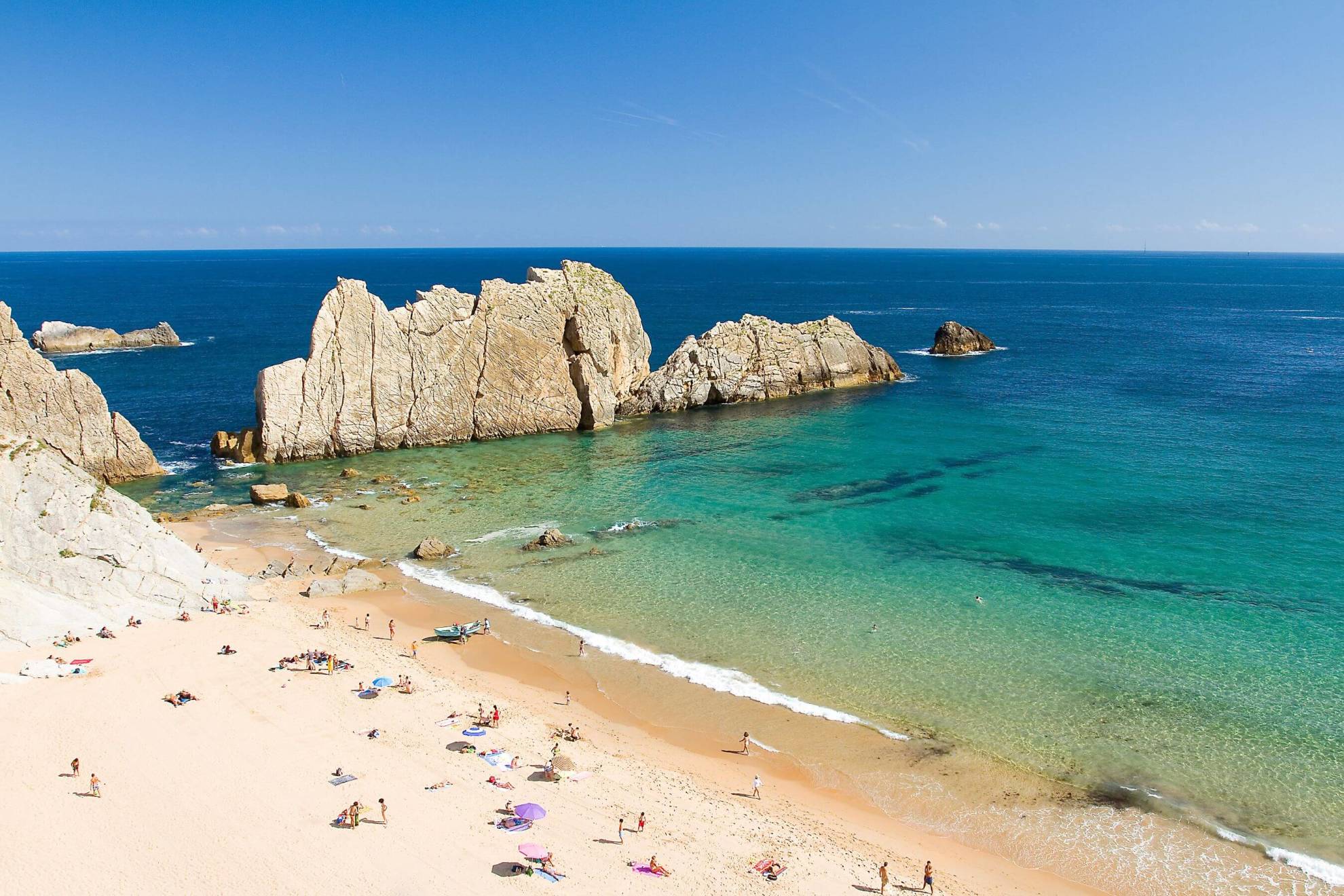 Playa de la Arnia, Cantabria, northern Spain