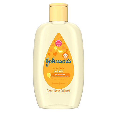 JOHNSON’S® baby colonia para bebés sonrisas