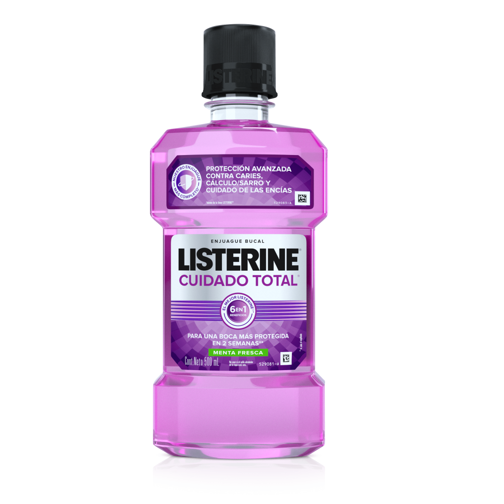 Producto listerine cuidado total front