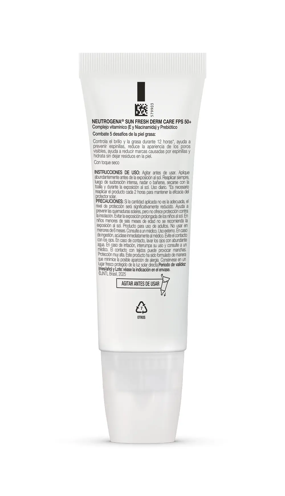 Protector Solar Facial Neutrogena Sun Fresh Oil Control Fluido Color 2.0 FPS 50+ 40mL Protector Solar Facial Neutrogena Sun Fresh Oil Control Fluido Color 2.0 FPS 50+ 40mL