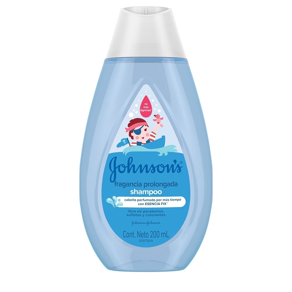 JOHNSON’S® baby shampoo para fragancia prolongada