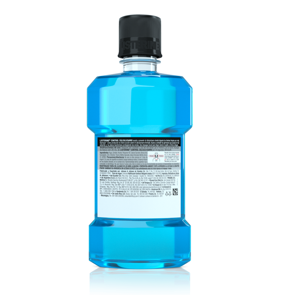 Producto listerine control calculo back
