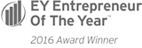 EY Entrepreneur of the Year Award 2016 --b & w