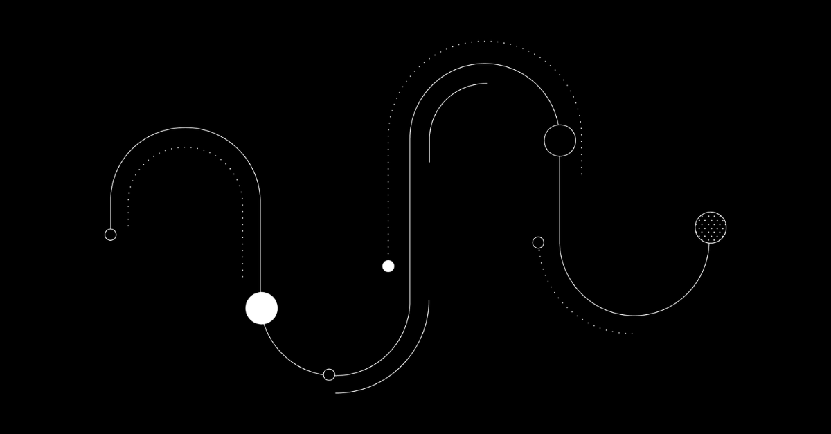 Line graphic for mortgage processes. 