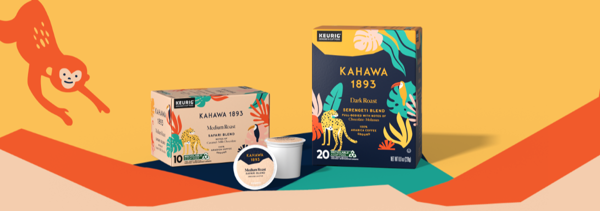 Introducing Kahawa 1893 Coffee K-Cup® Pods. Powered by Women