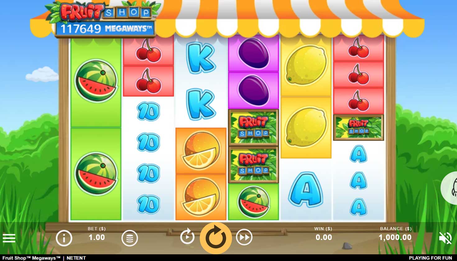Fruit Shop Megaways Tragamonedas 