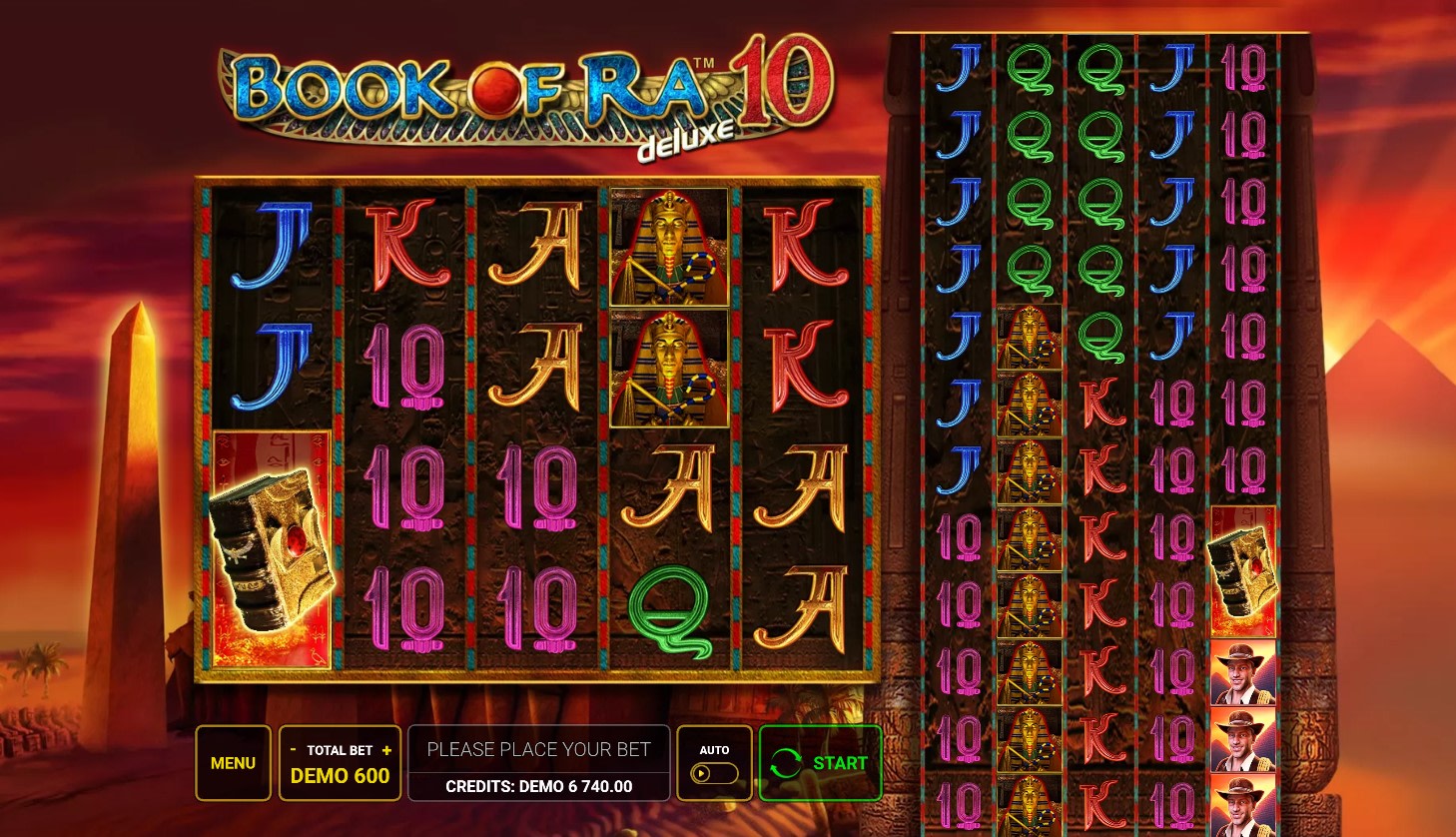 Bonos tragamonedas Book of The Ra Deluxe 10