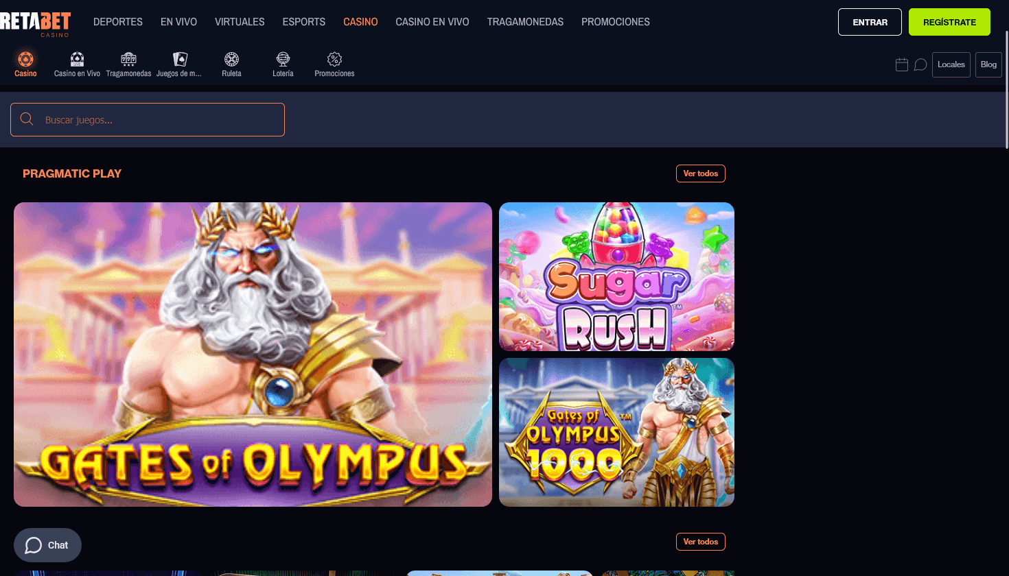 Homepage Retabet