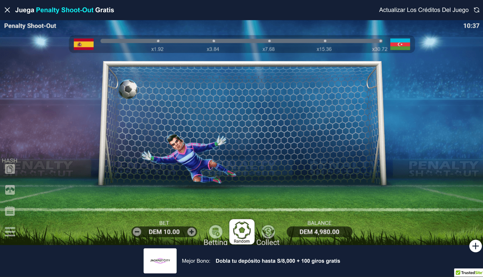 Penalty Shoot Out Bonos