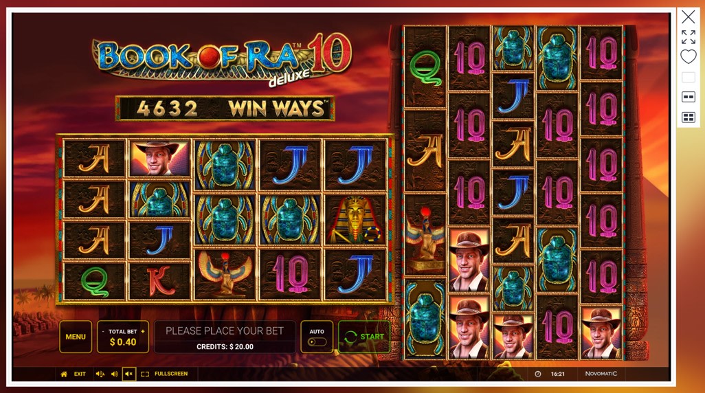 Tragamonedas Book of Ra Deluxe 10