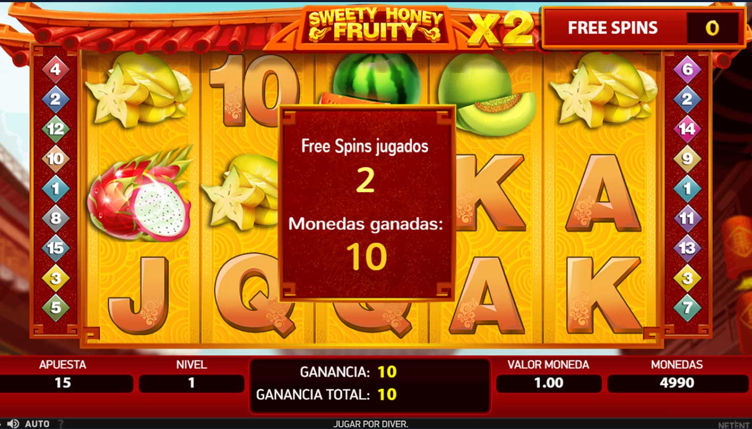 Sweety Honey Fruity Bonus 