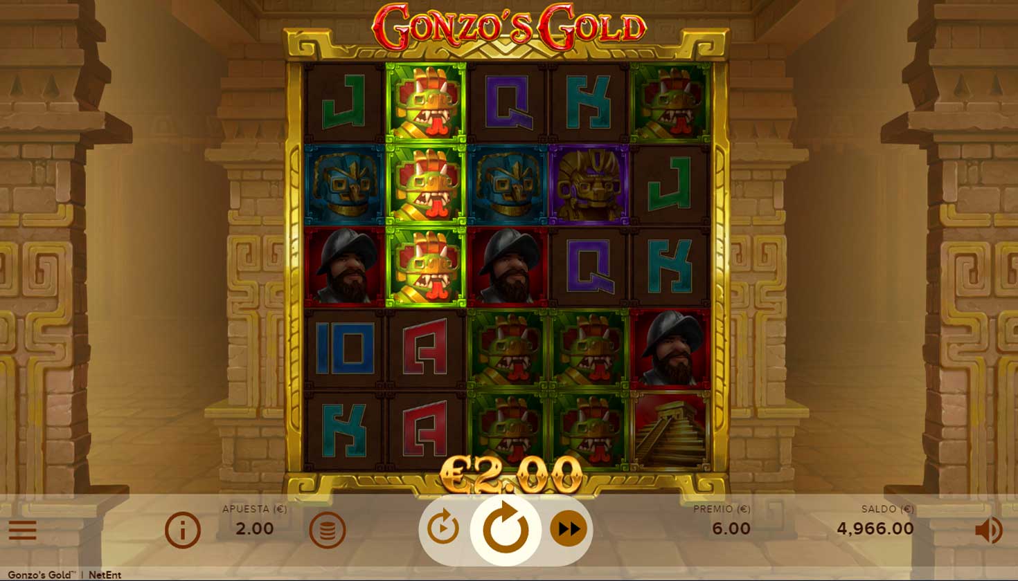 Gonzo's Gold Tragamonedas Bonus 