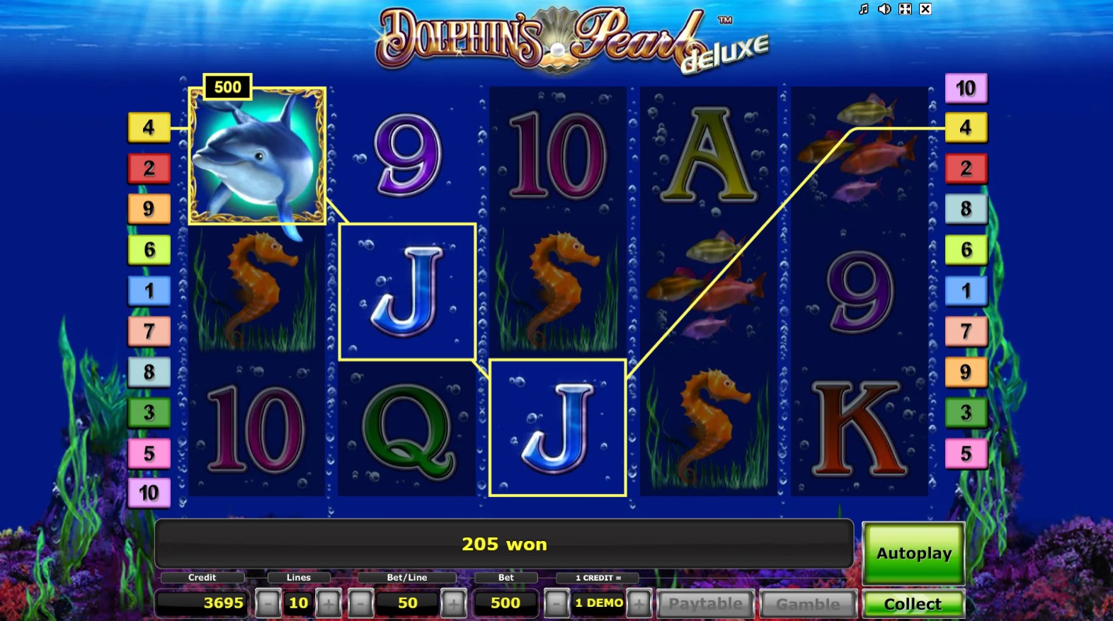 Pagos en Dolphins Pearl