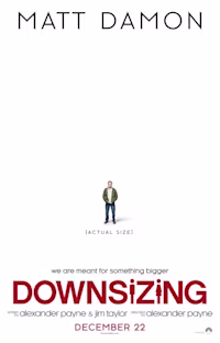 Our graduate work - Downsizing Downsizing poster