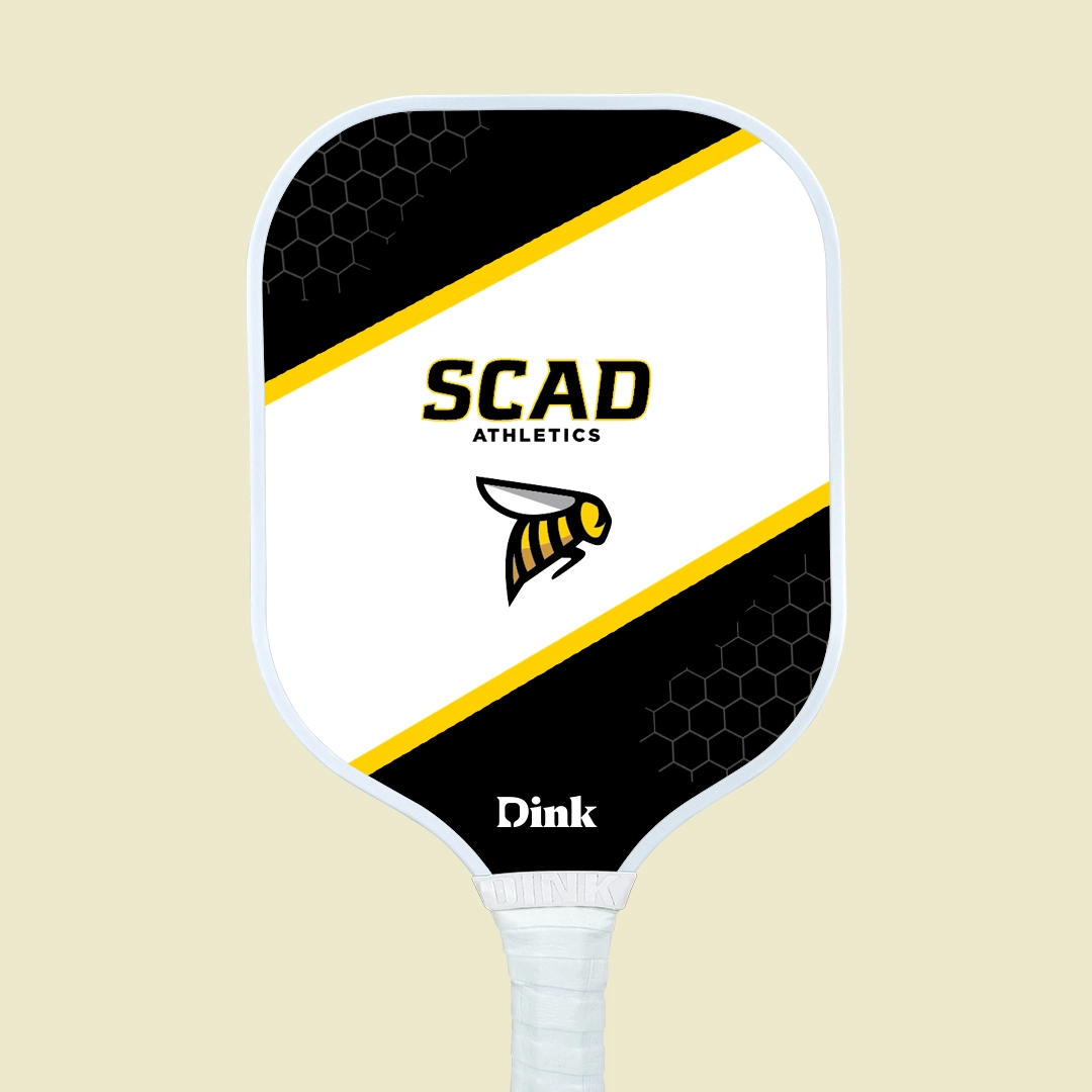 pickleball paddles designed with school colors