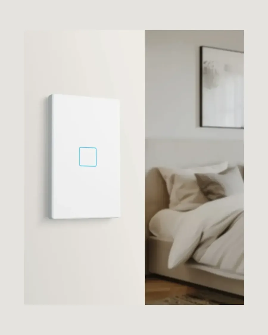 AirTouch ITS wireless room temperature sensor mounted on a wall