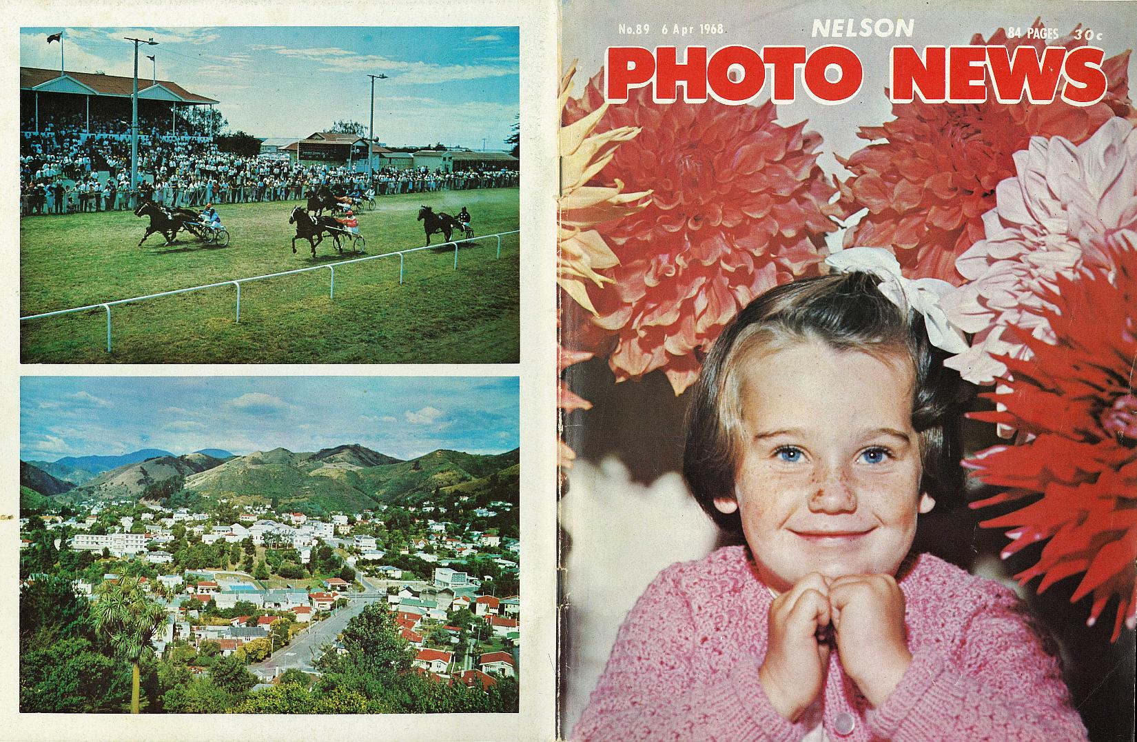 Cover and back cover of Nelson Photo News.