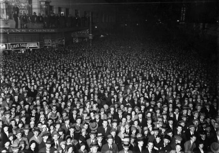 Election Night Crowd Election Night Crowd