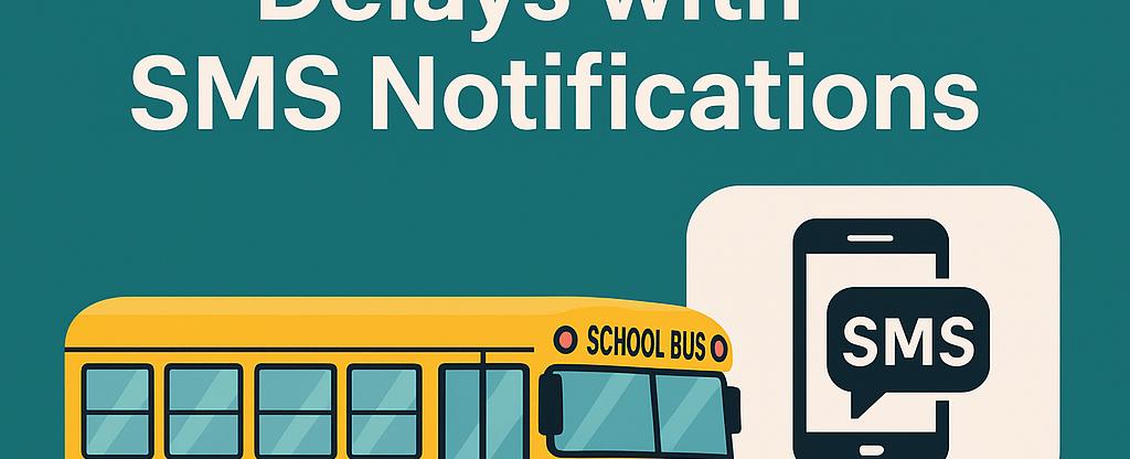 Managing School Bus Schedules & Delays with SMS Notifications
