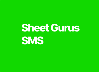 Sheet Gurus SMS Team