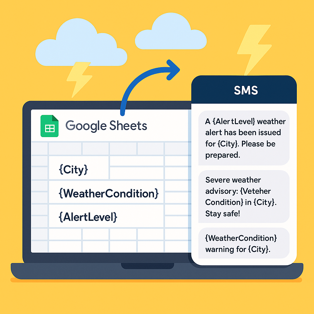 How to Manage Severe Weather Alerts Using Google Sheets