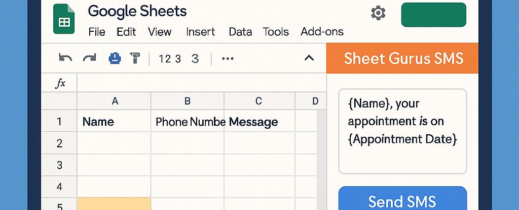 Harnessing the Power of Google Sheets for SMS Communication