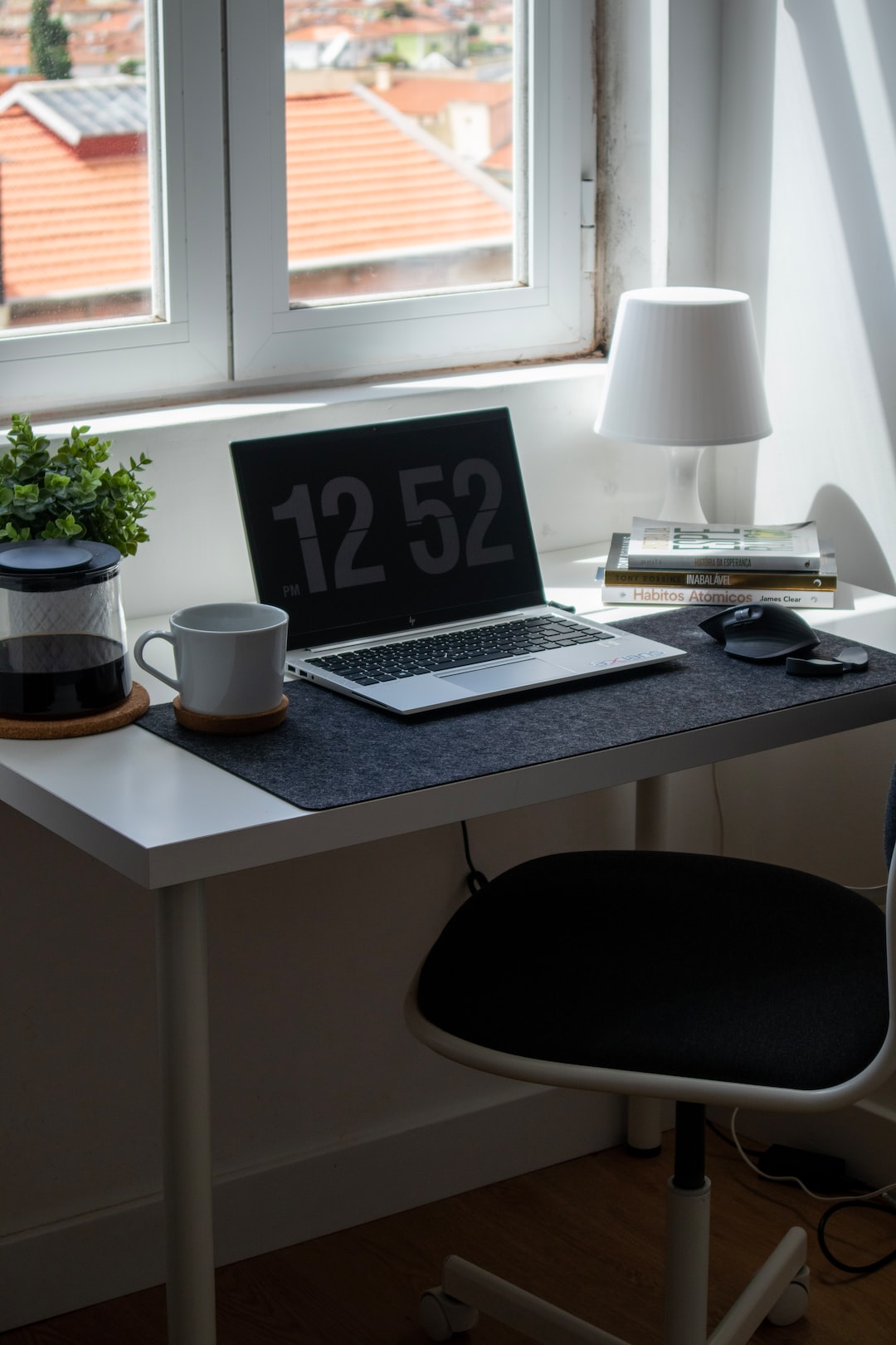 Laptop On Desk 