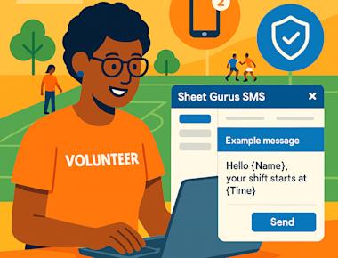 Volunteer Coordination for Game Days: How to Use Google Sheets and SMS to Keep Events Running Smoothly