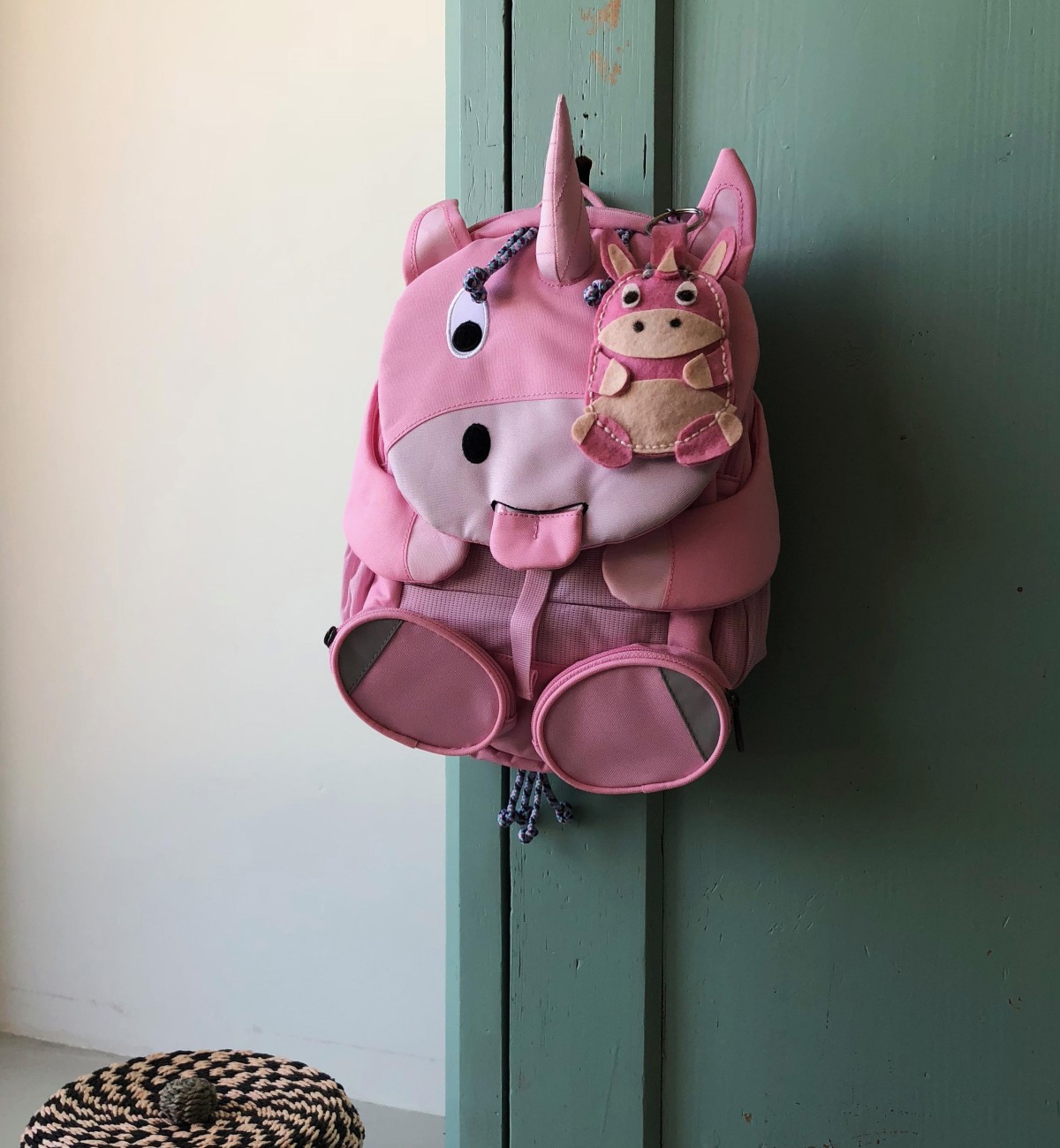 affenzahn-einhorn-anhänger-rucksack-diy