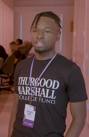 Thurgood Marshall College Fund scholar