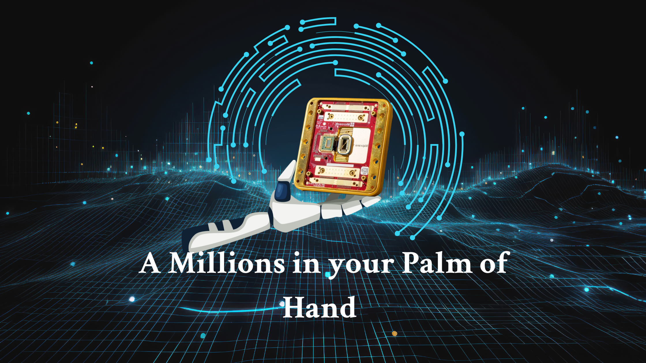 A Millions in your palm of your hand