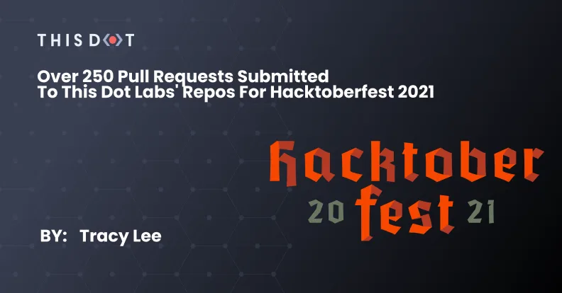 Over 250 Pull Requests Submitted to This Dot Labs' Repos for Hacktoberfest 2021 cover image