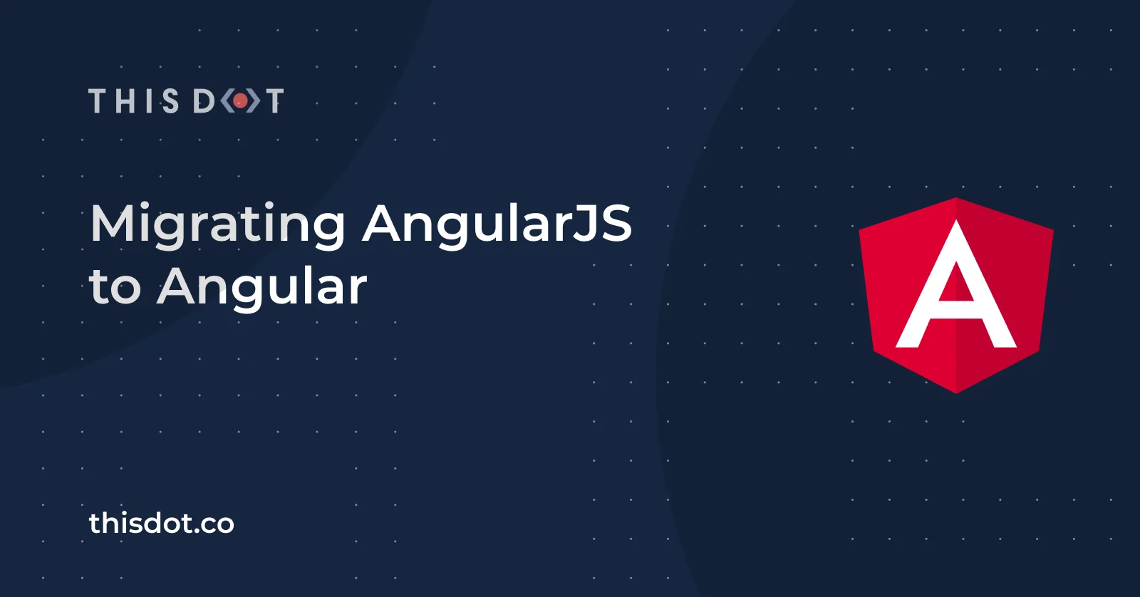 Migrating AngularJS to Angular cover image