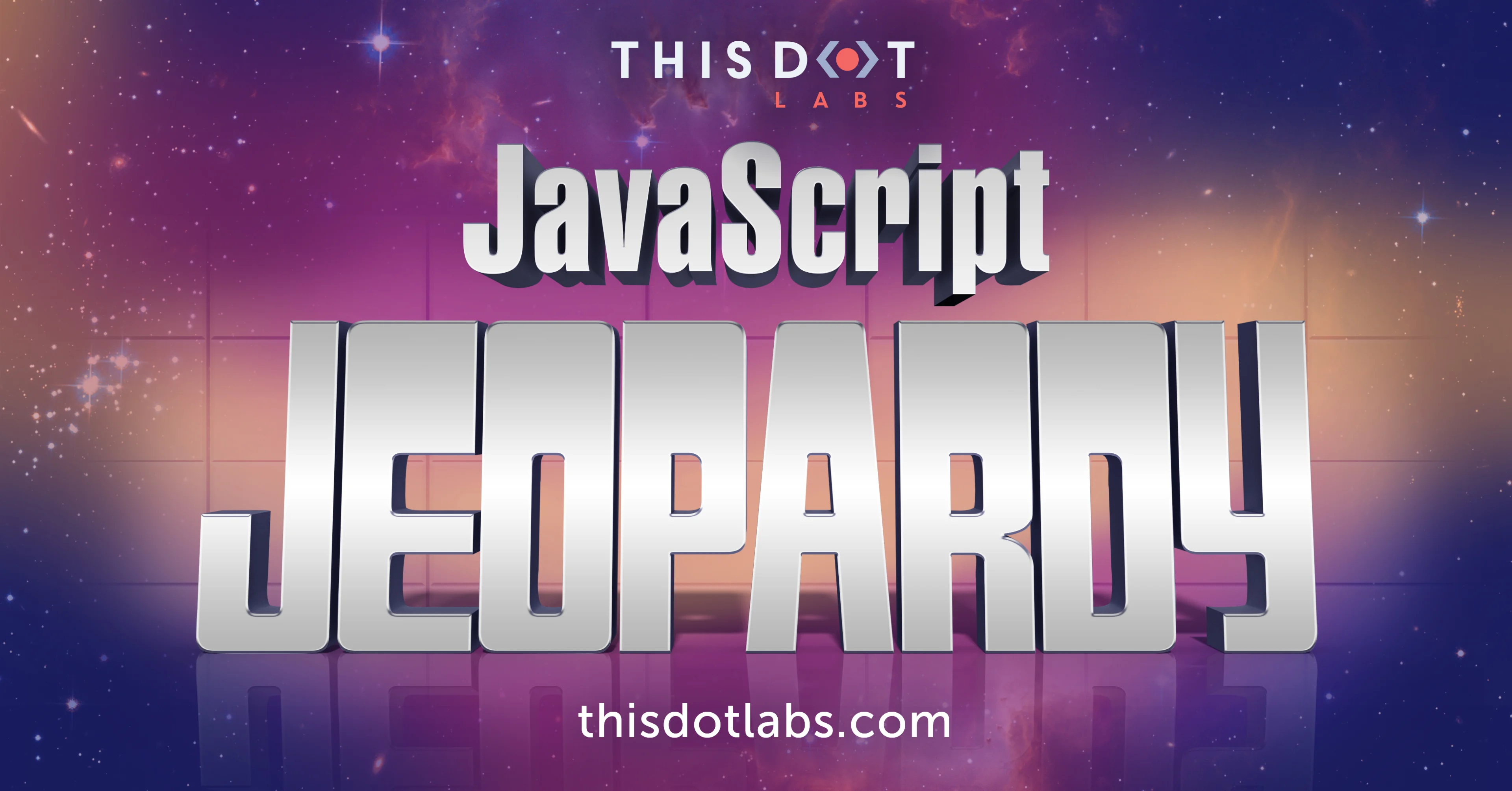 JavaScript Jeopardy - Prizes, Coding Competitions, and More! cover image