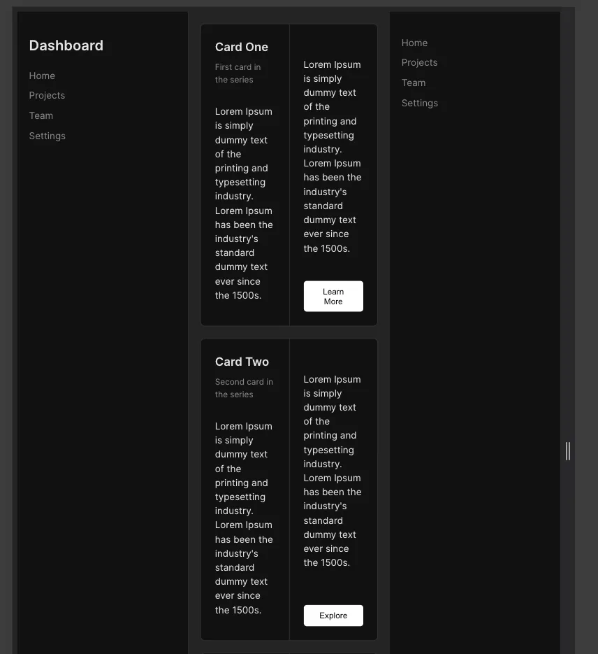 dashboard screenshot 3