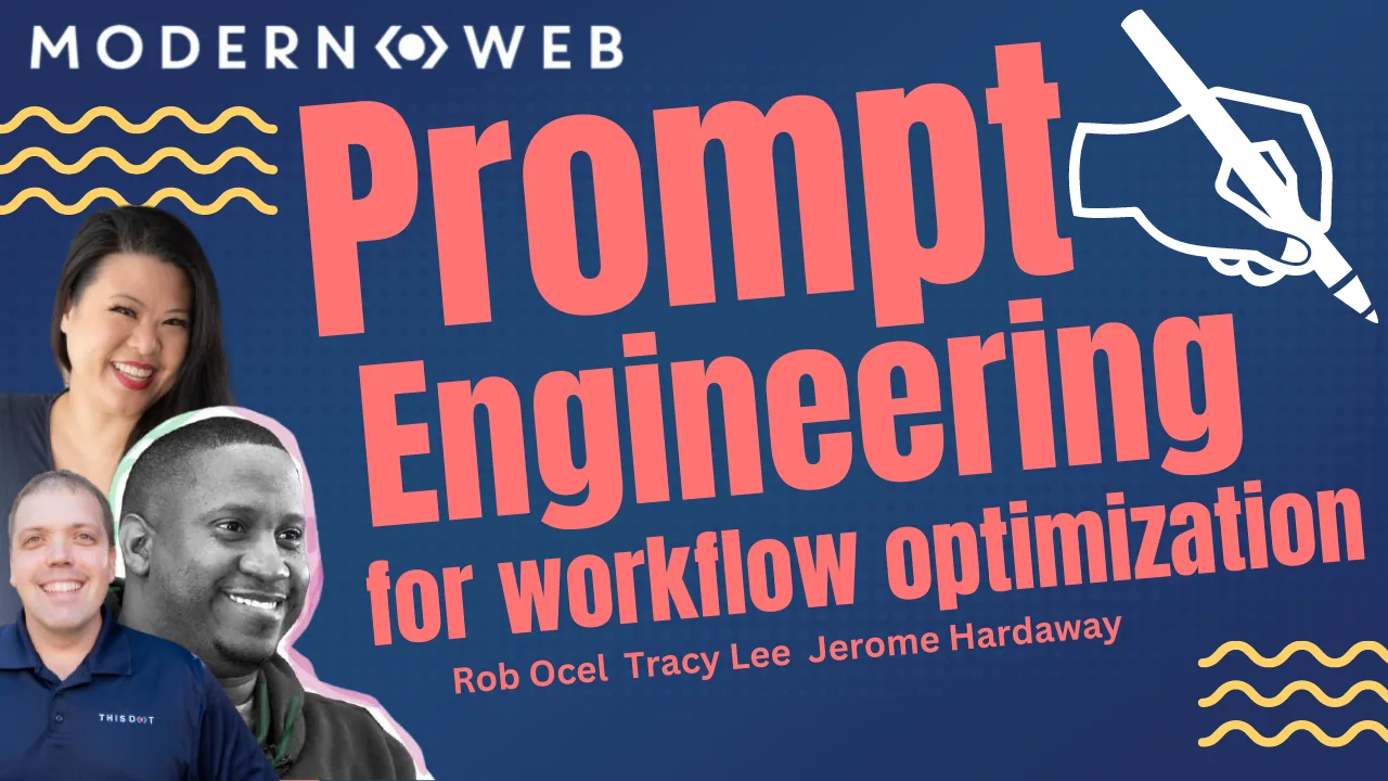 6 Steps to AI Adoption: Prompt Engineering for Workflow Optimization with Jerome Hardaway cover image