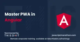 Master PWA in Angular Cover