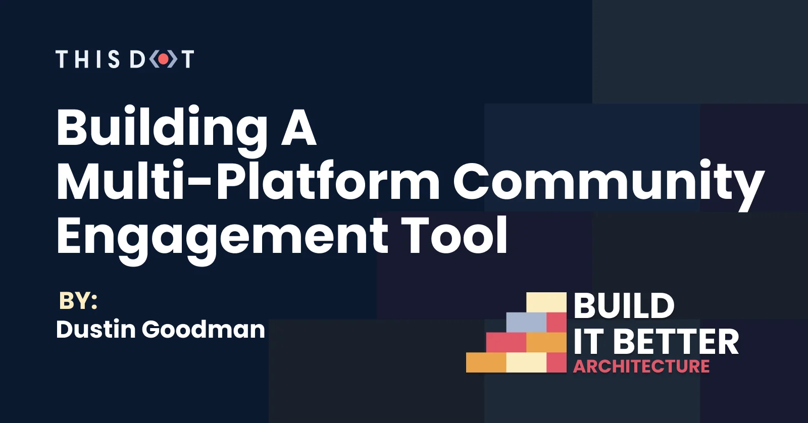 Building a Multi Platform Community Engagement Tool cover image