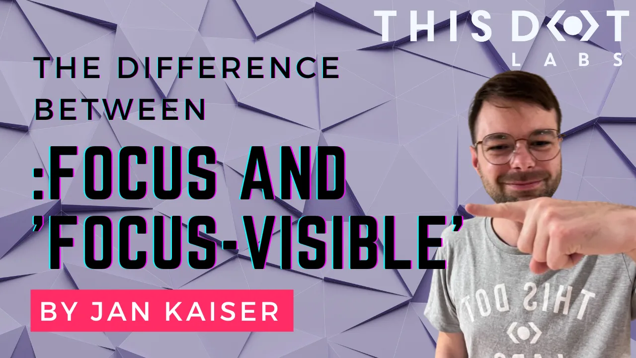 Understanding the Difference Between `:focus` and `:focus-visible` in CSS cover image