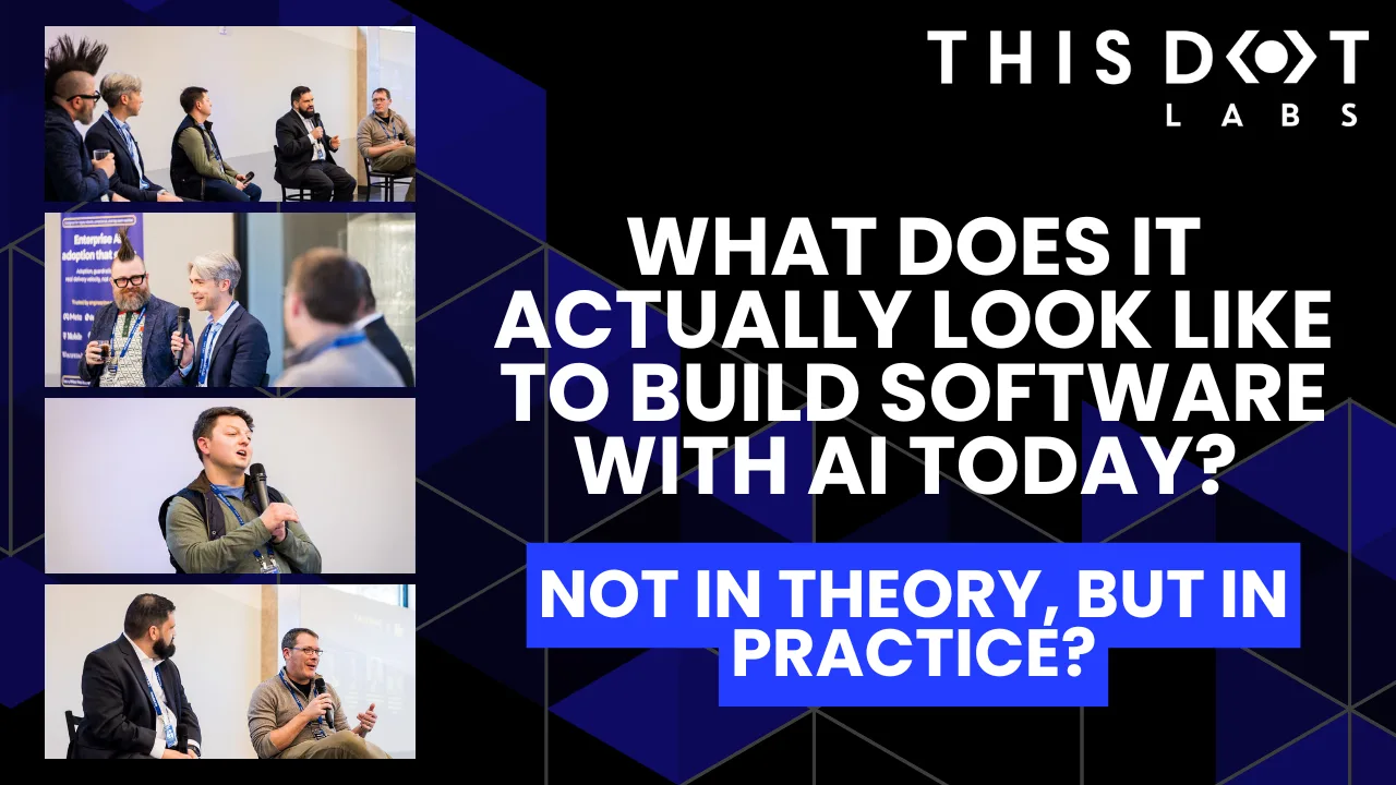 What does it actually look like to build software with AI today? Not in theory, but in practice?